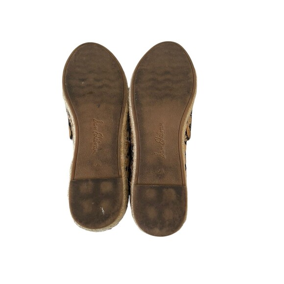 Sam Edelman Khloe Espadrilles Women's 6.5M Leopard‎ Slip On Calf Hair Loafers - Picture 7 of 11